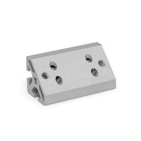 GN 32i Conectores angulares de aluminio, para perfiles de aluminio (sistema modular i), instalación en esquina Bildvarianten: 60/80
