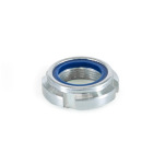 Steel Slotted Spanner Lock Nuts, with Polyamide Insert