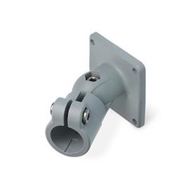 EN 282.9 Plastic Swivel Clamp Connector Joints Color: GR - Gray, RAL 7040, matte finish<br />x<sub>1</sub>: 75