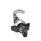 GN 115.8 Zinc Die-Cast Cam Locks with Hook, with Plastic Operating Elements / Operation with Key Type: SUK - With wing knob (Keyed differently)
Identification no.: 1 - Without latch bracket
Finish (Housing collar): CR - Chrome plated finish