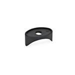 Technopolymer Plastic Mounting Adapters, for Mounting Cabinet U-Handles EN 725.1 on Tubes and Rods