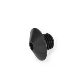 GN 412.3 Steel Locating Bushings with Tapered Flange, for Indexing Plungers / Cam Action Indexing Plungers 