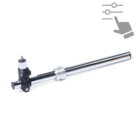 Actionneurs linéaires télescopiques GN 2950: Acier / inox, avec renvoi d'angle, configurable