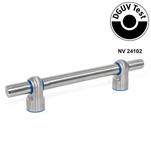 Stainless Steel Tubular Handles, with Movable Straight Handle Legs, Hygienic Design