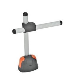 EN 177 Plastic Universal Work Holding and Positioning Fixtures Color of the cover cap: DOR - Orange, RAL 2004, shiny finish