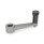 GN 558 Cast Iron Indexing Crank Handles Bore code: K - With keyway