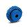 EN 7802 Plastic Spur Gears, Pressure Angle 20°, Module 2 Color: VDB - Visually detectable
Tooth count z: ≥ 31