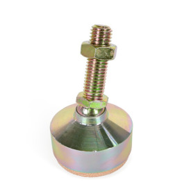  AVM Inch Thread, Steel &quot;Anti-Vibe®&quot; Anti-Vibration Leveling Mounts, Threaded Stud Type Type: D - With heavy duty pad