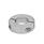 GN 707.2 Collares de fijación partidos de acero / aluminio Material: AL - Aluminio