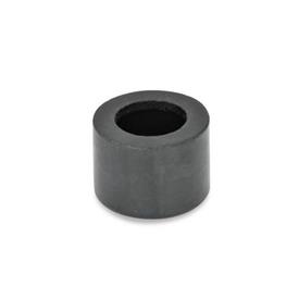 GN 806 Rubber Protective Caps, for Hex Head Screws or with Hex Tapped Insert Type: A - Without screw / tapped insert
