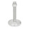 GN 22 Pieds de machine en inox AISI 316L, sans trous de montage, plaque de base tournée Type (Plaque de base): D0 - Finement tourné, sans sous-couche en caoutchouc
Type de tige filetée: TK - Avec écrou, clé plate en bas