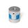 GN 2241 Aluminum Elastomer Jaw Couplings, Hub with Set Screw, with Metric-Inch Bores Bore code: K - With keyway (from d<sub>1</sub> = 30 mm)
Hardness: BS - 80 shore A, blue
