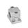 GN 147 Abrazaderas para conectores con bridas, de aluminio, montaje dividido, con 4 agujeros de montaje Bildvarianten: B - Orificio
Acabado: BL - Acabado liso, Acabado granallado mate