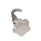 GN 115.8 Stainless Steel Cam Latches with Hook, with Stainless Steel Operating Elements Type: SG - With hand knob
Material: N - Stainless steel
Identification no.: 1 - Without latch bracket