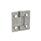 GN 237.3 Stainless Steel Heavy Duty Hinges Type: B - With bores for countersunk screws with centering guides
Finish: GS - Matte shot-blasted finish