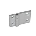 Zinc Die-Cast Hinges with Extended Hinge Wing
