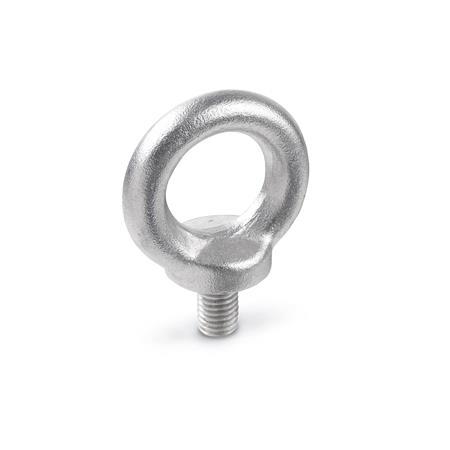 M12 Lifting Eye Bolts (DIN 580) - Forged Stainless Steel (A2)