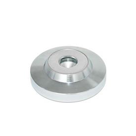 GN 6311.3 Steel Thrust Pads, for Grub Screws DIN 6332 or Tommy Screws DIN 6304 / DIN 6306 Type: N - Without cap