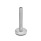 GN 31 Metric Thread, Stainless Steel Leveling Feet, Tapped Socket or Threaded Stud Type, with Rubber Pad Type (Base): B1 - Matte shot-blasted finish, rubber pad inlay, black
Version (Stud / Socket): U - Without nut, internal hex at the top, wrench flat at the bottom