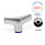 GN 8341 Écrous papillon en inox, de type taraudé, conception hygiénique Finition: PL - Finition polie (Ra < 0,8 µm)
Matériau de l'anneau d'étanchéité: H - HNBR