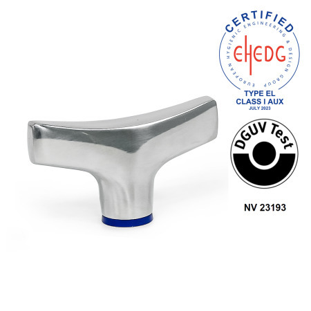 Écrous papillon GN 8341: Inox, de type taraudé, conception hygiénique