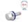 GN 1580 Stainless Steel Hex Head Screws, Hygienic Design Finish: MT - Matte finish (Ra < 0.8 µm)
Sealing ring material: H - H-NBR