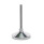 GN 17 Stainless Steel AISI 304 Leveling Feet, FDA Compliant Type (Base): C4 - Polished, rubber pad vulcanized, white
Version (Stud): S - Without nut, external hex at the bottom