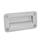 GN 7332 Stainless Steel Gripping Trays, Screw-In Type Type: A - Mounting from the operator's side (for identification no. 2 with four countersunk sealing screws)
Identification no.: 2 - With black seal
Finish: GS - Matte shot-blasted finish