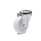 EN 22892 Roulettes à usage moyen polyamide, version pour charges légères Type de roulement: G - Roulement à friction
Type (support): R - Support pivotant avec trou central
Codage: L - Version pour charges légères
Matériau (support): ST - Tôle d'acier, zingué