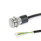 GN 3310 Interrupteurs à bouton poussoir en inox, avec / sans éclairage LED Type: RO - Bouton, verrouillage, sans LED
Type de connexion: K5 - Câble, extrémité ouverte, 5 m