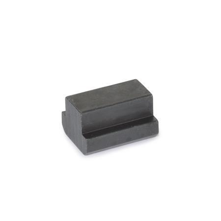  NO.508R Steel T-Slot Nuts, without Thread 