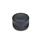 EN 624 Technopolymer Plastic Soft Grip Knobs, with Steel Tapped Insert, Ergostyle®, Softline Color of the cap: DSG - Black-gray, RAL 7021, matte finish