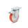 EN 22882 Roulettes à usage moyen en polyuréthane, corps de roue en polyamide, version pour charges légères Type de roulement: G - Roulement à friction
Type (support): LF - Support pivotant avec plaque de montage et frein de roue
Codage: L - Version pour charges légères
Matériau (support): ST - Tôle d'acier, zingué