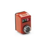 Technopolymer Plastic Digital Position Indicators, 3 Digit Display, Stainless Steel Shaft Receptacle
