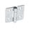GN 136 Steel Sheet Metal Hinges, Square or Vertically Extended Material: ST - Steel
Type: C - With countersunk holes