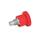 GN 822 Steel / Stainless Steel Mini Indexing Plungers, Lock-Out and Non Lock-Out, with Hidden Lock Mechanism, with Red Knob Material: NI - Stainless steel
Type: B - Non lock-out
Color: RT - Red, RAL 3000