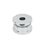 Vérins de précision acier ou inox, modèle court