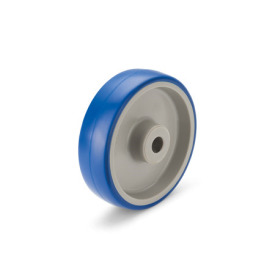 EN 22884 Polyurethane Wheels, Polyamide Wheel Core Bearing type: G - Friction bearing<br />Type: A - Wheel without bracket