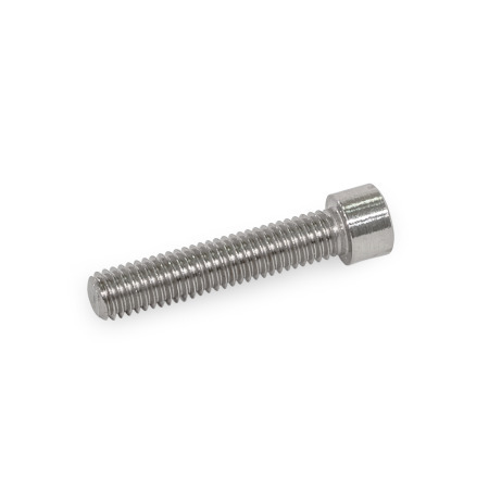 GN 912.3 Vis à tête cylindrique en inox, avec diamètre de tête réduit, à 6 pans creux 