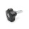 EN 5337.2 Plastic Five-Lobed Knobs, with Steel Threaded Stud Color of the cover cap: DGR - Gray, RAL 7035, matte finish