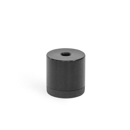 Pies para equipos GN 440: Aluminio / acero inoxidable, con almohadilla de caucho