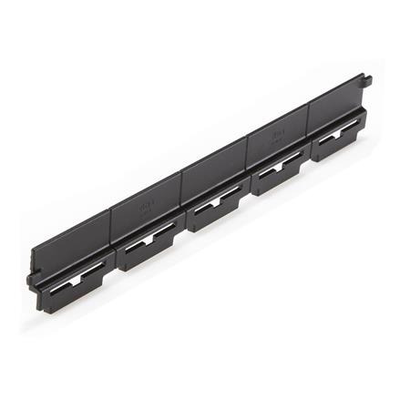 EN 646.4 Plastic Containment Edge Strip, for Roller Track Assemblies 