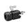 GN 487 Aluminum Swivel Ball Joint Mounting Clamps Type: 
Coding: S - Ball element with external thread
Identification no.: 1 - Clamping with adjustable lever
Finish: ES - Anodized finish, black