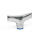 GN 8341 Écrous papillon en inox, de type taraudé, conception hygiénique Finition: PL - Finition polie (Ra < 0,8 µm)
Matériau de l'anneau d'étanchéité: F - FKM