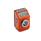 EN 9153 Technopolymer Plastic Digital Position Indicators, Electronic, 6 Digits LCD Display, with Data Transmission via Radio Frequency Color: OR - Orange, RAL 2004
