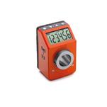 Technopolymer Plastic Digital Position Indicators, Electronic, 6 Digits LCD Display, with Data Transmission via Radio Frequency
