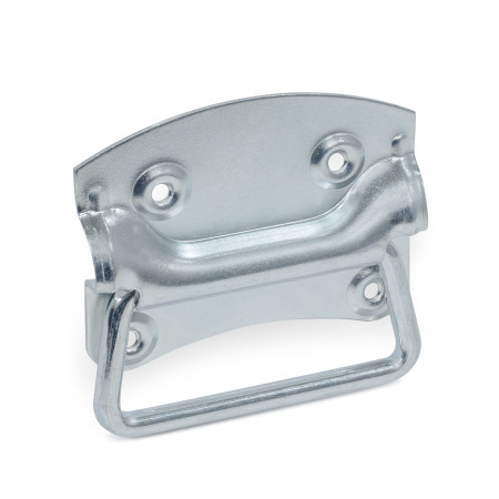 Poignées rabattables GN 3136: Acier / inox