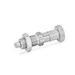 Stainless Steel Indexing Plungers, Lock-Out