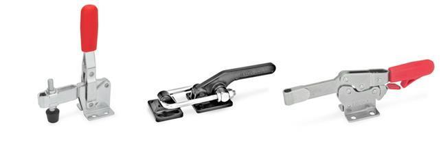 GN 810.3 Steel Extended Arm Vertical Acting Toggle Clamps, with