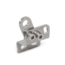 GN 801.4 Stainless Steel Sensor Holders, for Toggle Clamp with Vertical Base, with / without Sensor Type: V - For vertical acting toggle clamp<br />Identification no.: 2 - Without proximity sensor